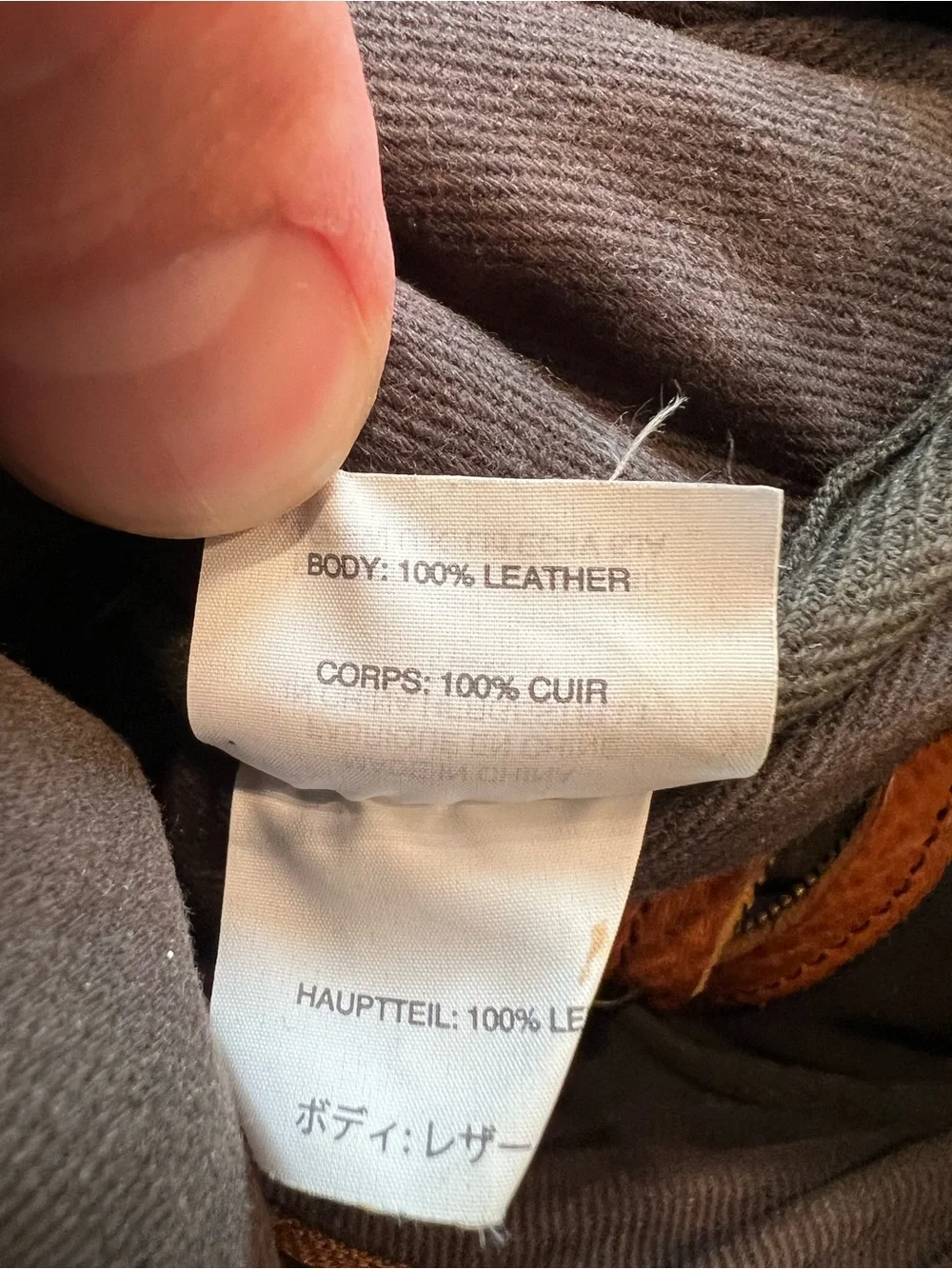 Madewell compact tan